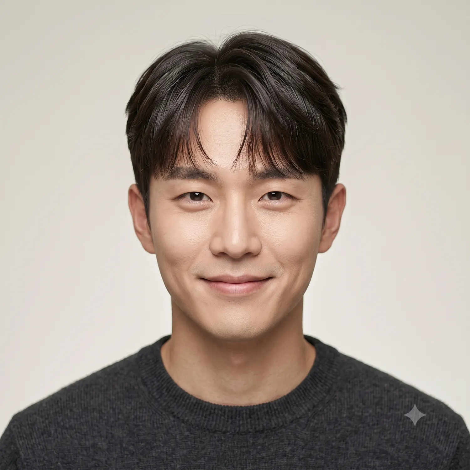 남성 시스루 댄디 헤어스타일