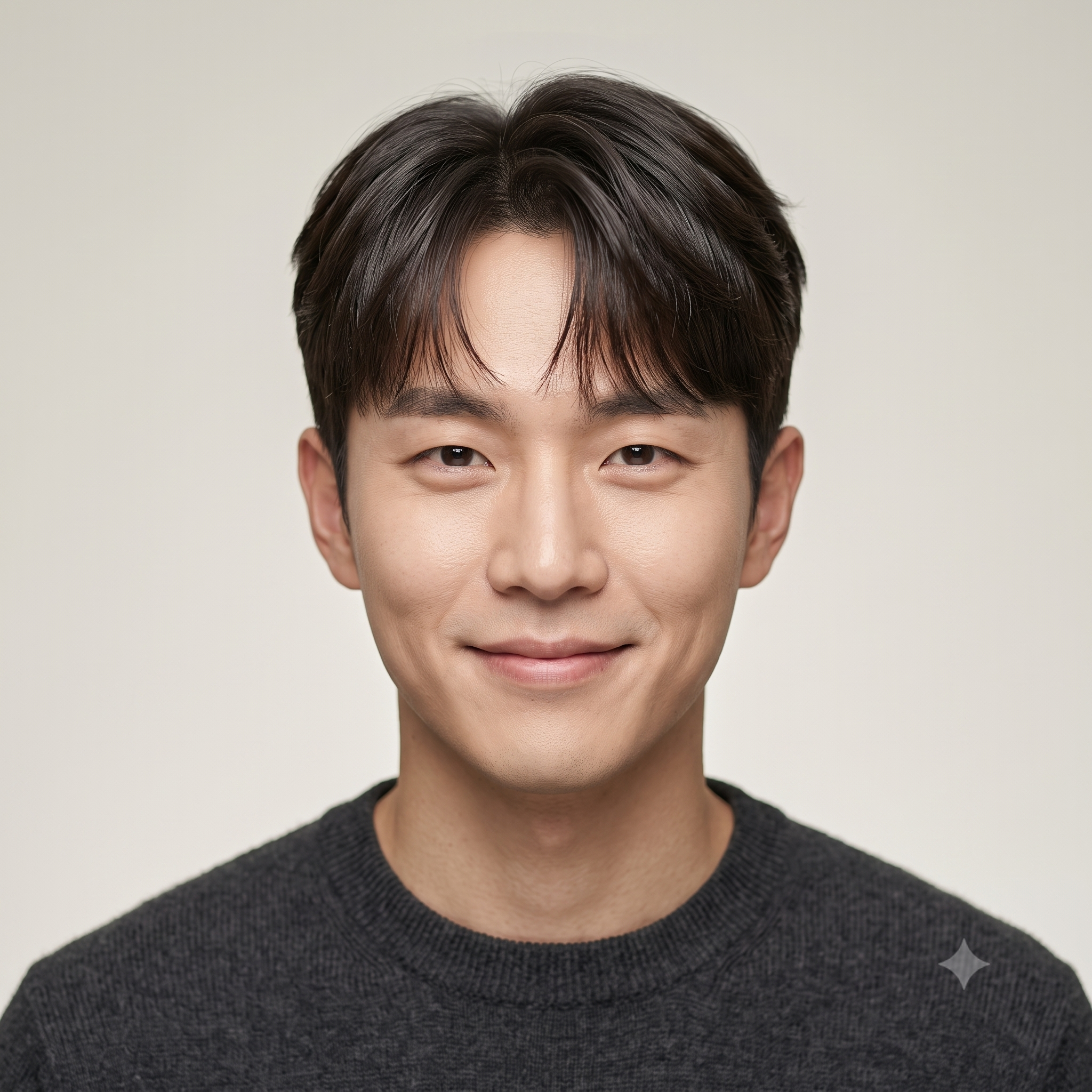 남성 시스루 댄디 헤어스타일